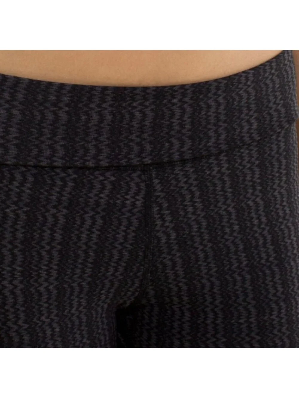 Lululemon Wunder Under Pant *High/Low Ziggy Wee September Black / Black